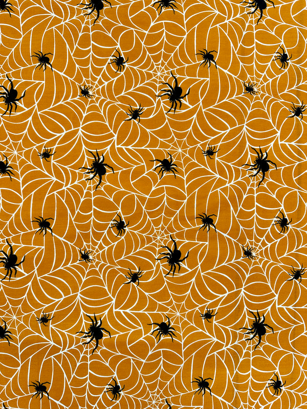 Printed Halloween Fabric Polycotton