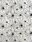 Printed Halloween Fabric Polycotton-3