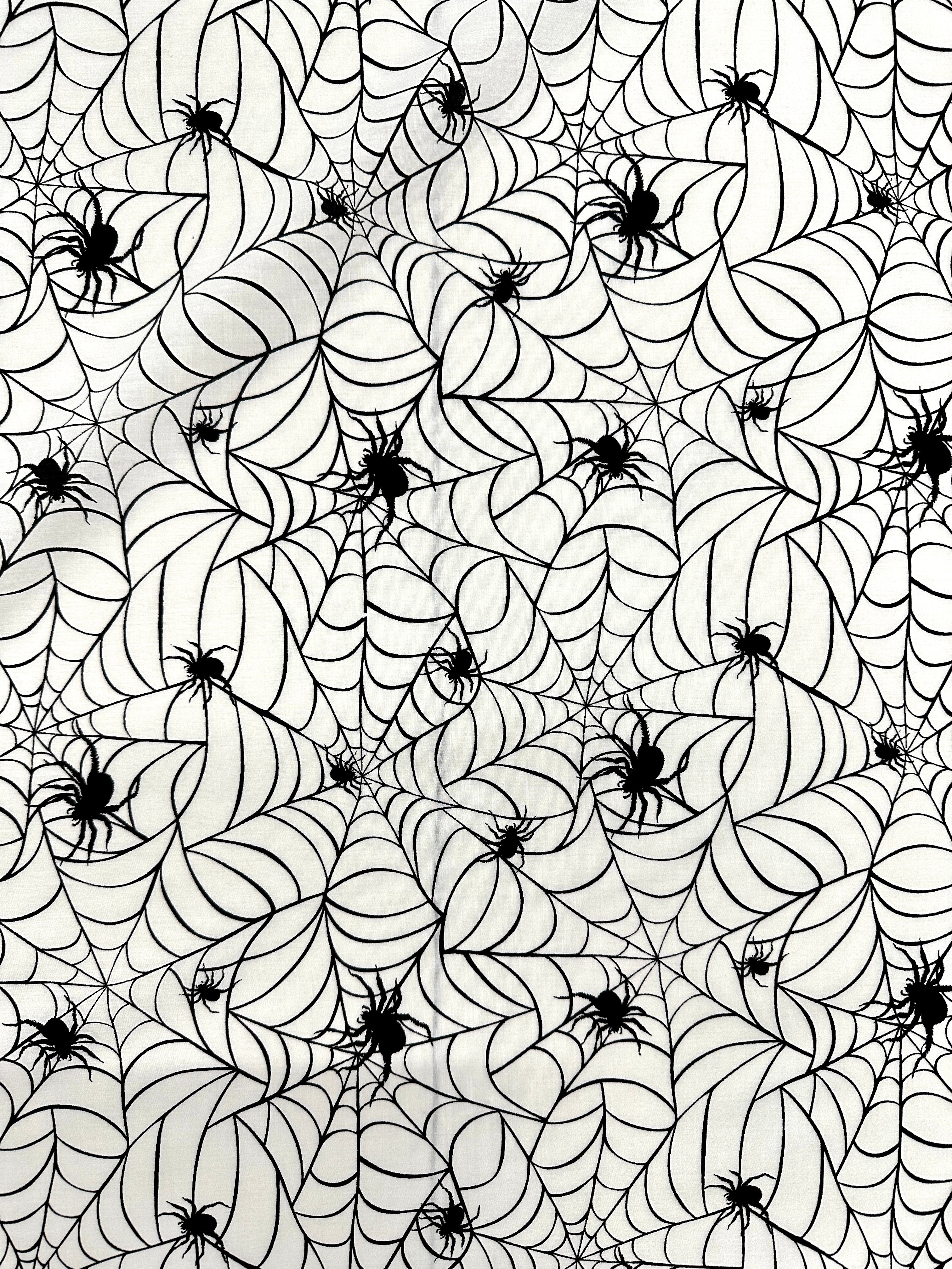 Printed Halloween Fabric Polycotton