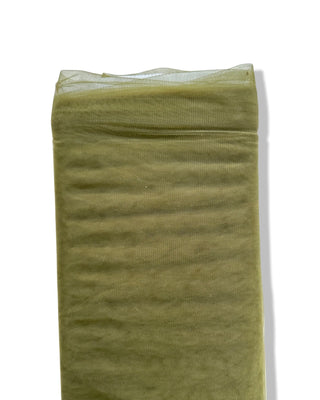 Buy dark-olive Soft Tulle Mesh Net Fabric