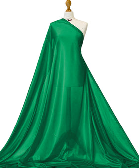 Kopen jadegroen Charmeuse voeringstof - 2-weg rekbare polyester voeringstof per meter
