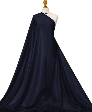 Comprar azul-marino Tejido de forro elástico de 2 vías Charmeuse