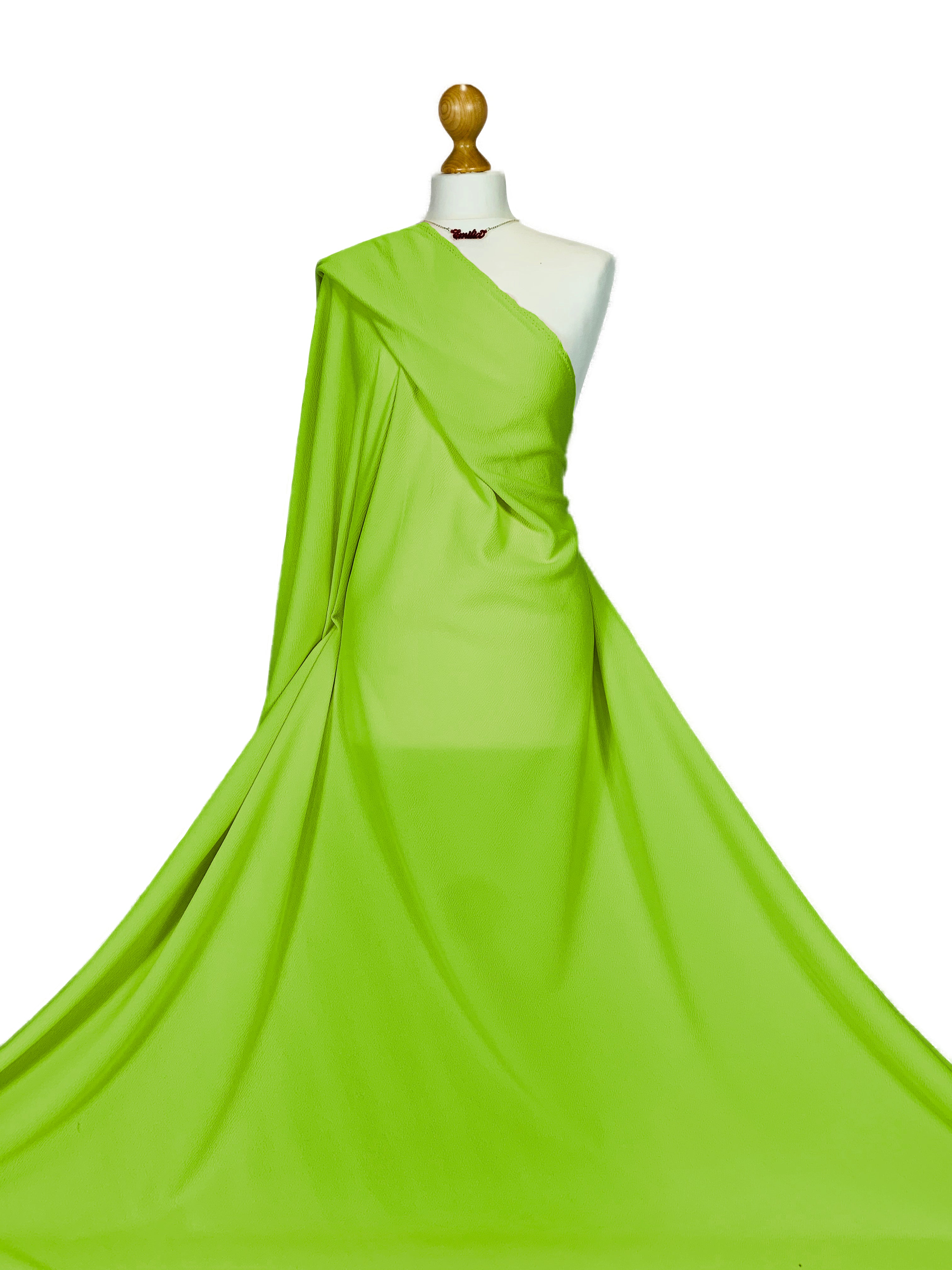 Comprar verde-neon Liverpool Crepe tela de jersey elástica en 4 direcciones