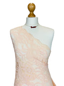 Crochet Scalloped Floral Lace 2 Way Stretch Fabric-26