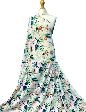 Comprar desnudo-tropical Bañador estampado Tejido elástico en 4 direcciones