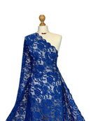 Crochet Scalloped Floral Lace 2 Way Stretch Fabric-42