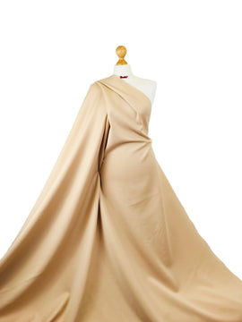 Buy stone Scuba 4-Way Stretch Fabric – Double Knit – Ideal for Dresses, Skirts &amp; Bodycon – 150cm Wide