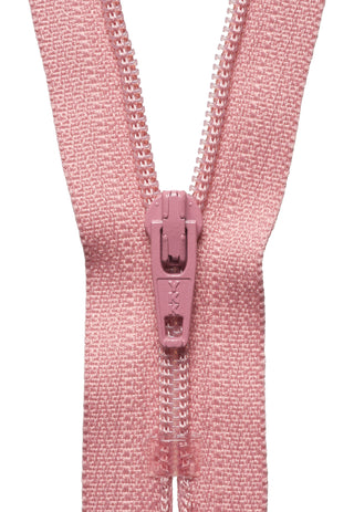 Buy dusky-pink YKK Nylon Dress and Skirt Zip: 20cm