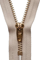 Cremallera de latón para jeans YKK: 10 cm-10