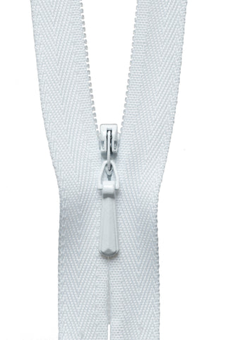 Comprar white YKK Concealed Zip: 23cm