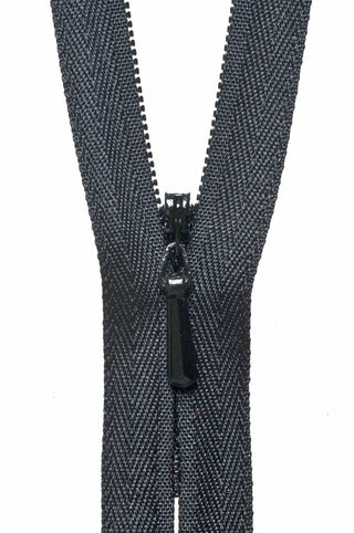 Buy black YKK Concealed Zip: 56cm