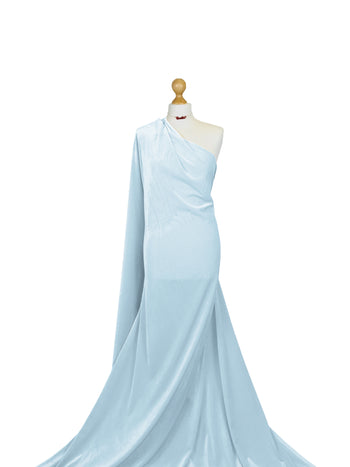 Velour Velvet Fabric - 4 Way Stretch Dressmaking Fabric by the Metre