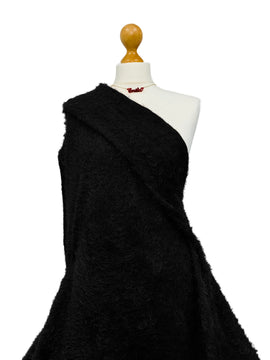 Faux Mohair Stretch Knit Fabric - 0