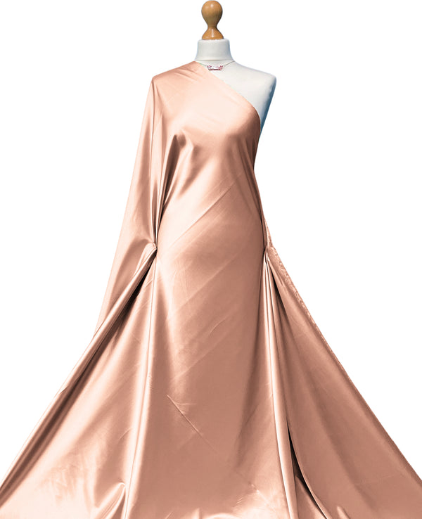 Satin Formal Fabric  Ice Pink Satin – Fabric Collection