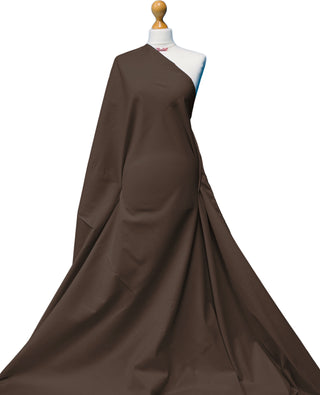 Buy brown Poly Cotton lining  Fabric