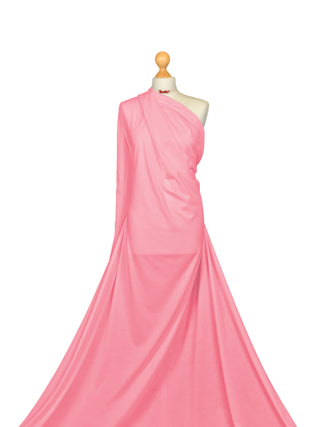 Compra rosa-confetto Tessuto in jersey elasticizzato a 4 vie in cotone elastan