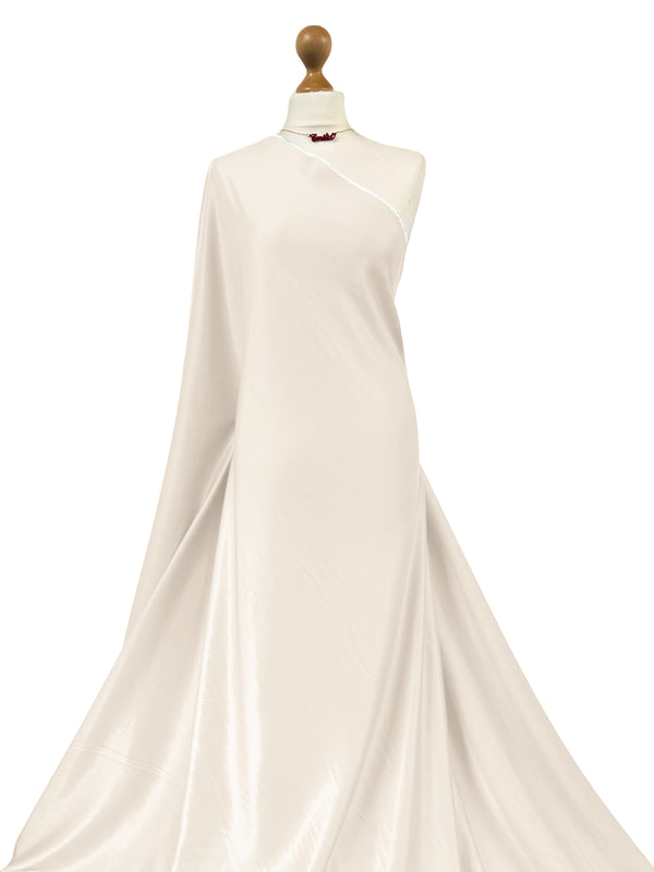 Stretch Satin Fabric 2 Way Stretch Bridal Dressmaking Material 