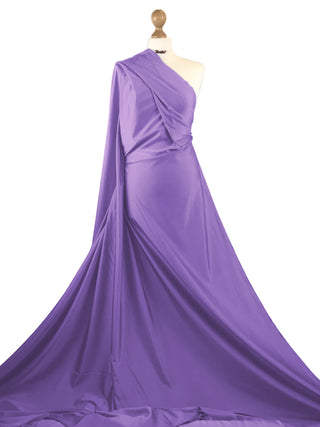 Compra lilla-scuro Costume da bagno lucido in tessuto elasticizzato a 4 vie
