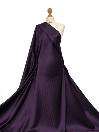 Buy dark-purple Duchess Satin Fabric