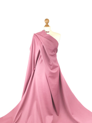 Buy dusty-pink Scuba Crepe 4 Way Stretch Jersey Fabric
