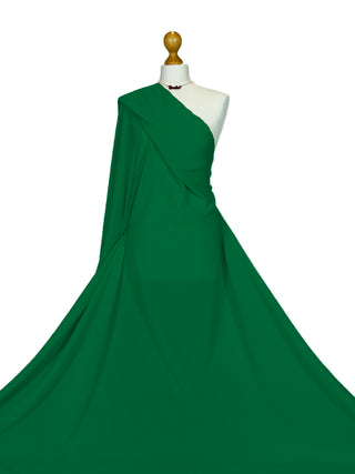 Compra verde-smeraldo Tessuto in jersey elasticizzato a 4 vie in crepe Liverpool