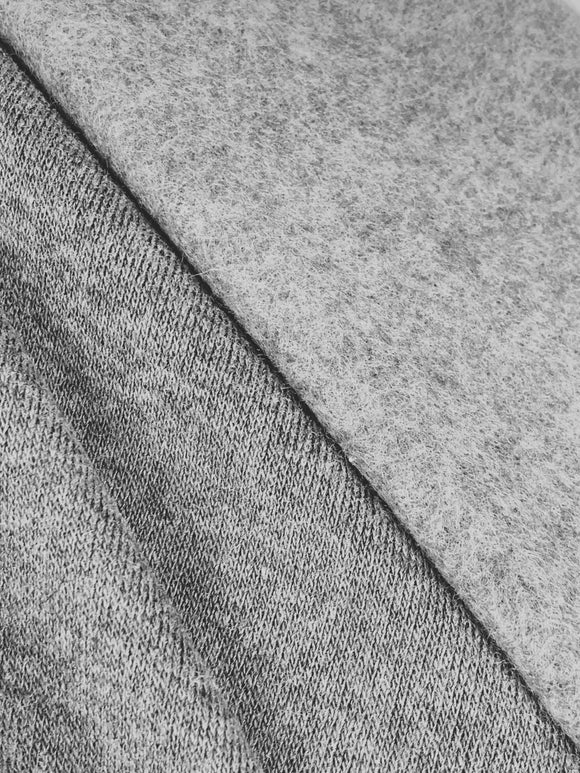 Polyester Sweatshirt Anti Pill Fleece Fabric