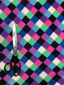 Printed Polar Fleece Fabric Checks & Tartan Prints-5