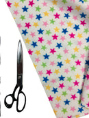 Printed Polar Fleece Fabric Spots & Stars Prints-13