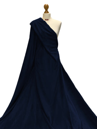 Buy navy-blue Flannel Fleece Fabric