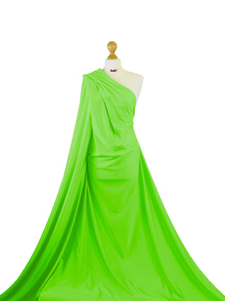Compra neon-verde Costume da bagno lucido in tessuto elasticizzato a 4 vie