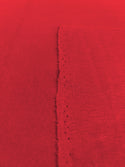 Tessuto interlock di cotone rosso