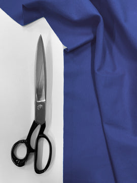 Buy royal-blue Cotton Flannel 100% Cotton Brushed Fabric