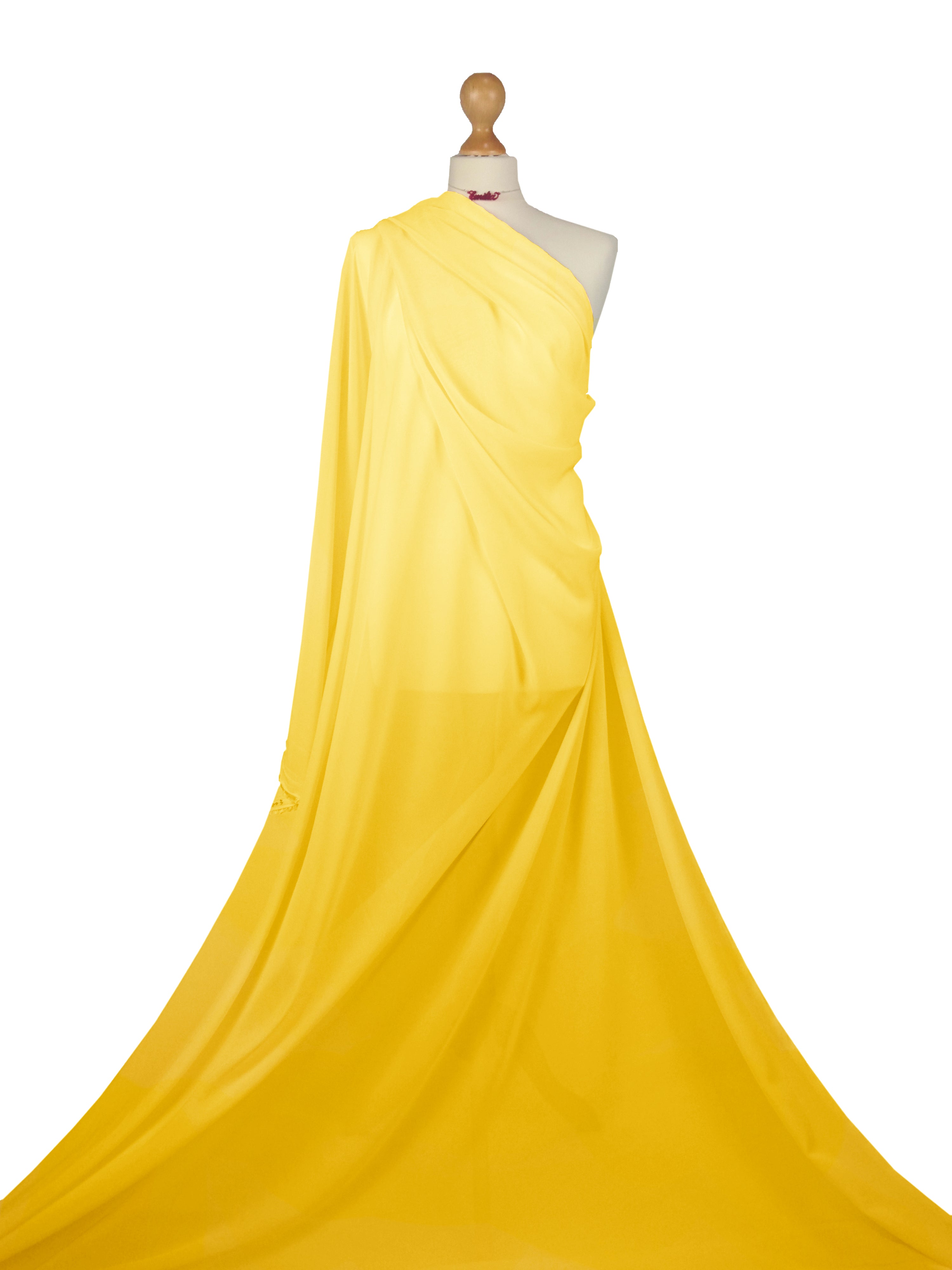 Comprar amarillo Tela transparente de gasa